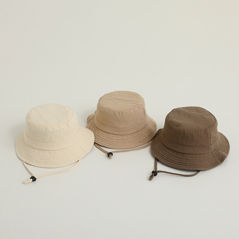 Solid Color Kids Bucket Hat Fa - Bucket Hat Cotton reseña y precio