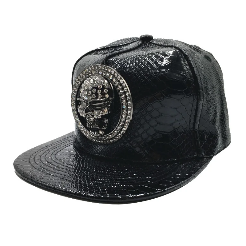 Brand Oohmy Men Women PU Leath - Baseball Cap Structured reseña y precio