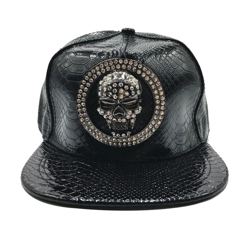 Brand Oohmy Men Women PU Leath - Baseball Cap Structured reseña y precio