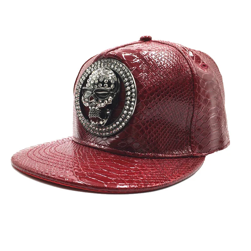 Brand Oohmy Men Women PU Leath - Baseball Cap Structured reseña y precio
