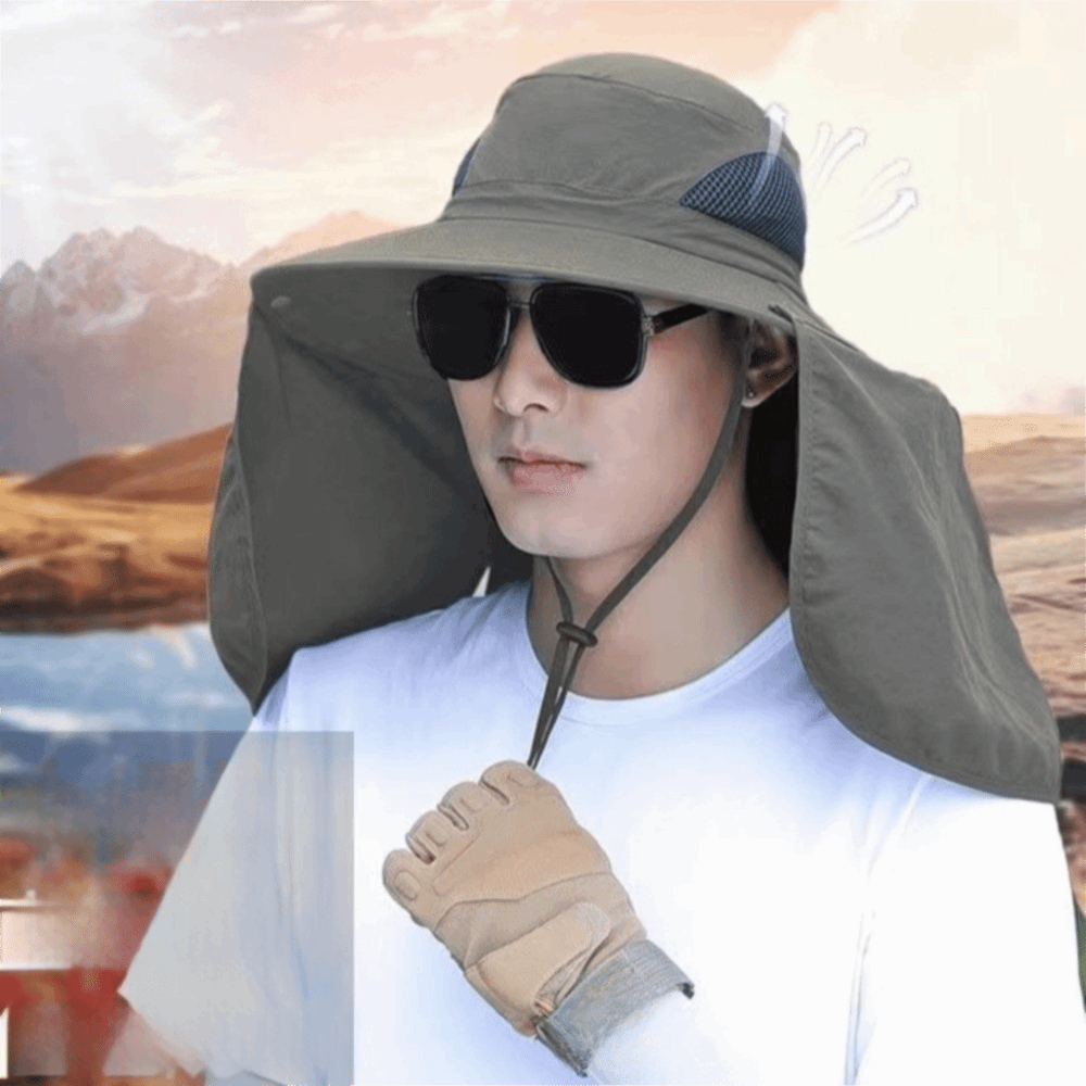 Breathable Cloth Men Sun Hat N - Bucket Hat Cotton reseña y precio