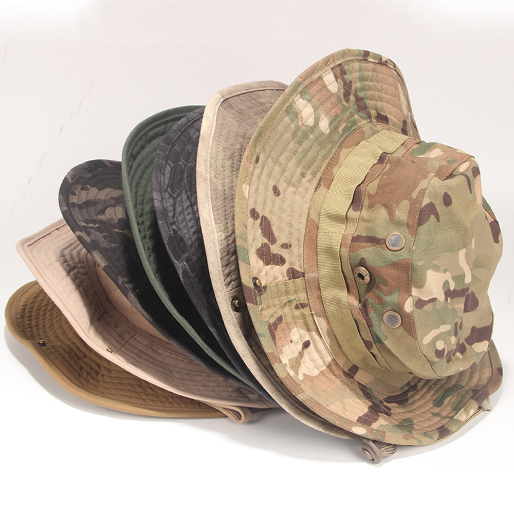 Wide Brim Camouflage Tactical  - Boonie Hat Tactical reseña y precio