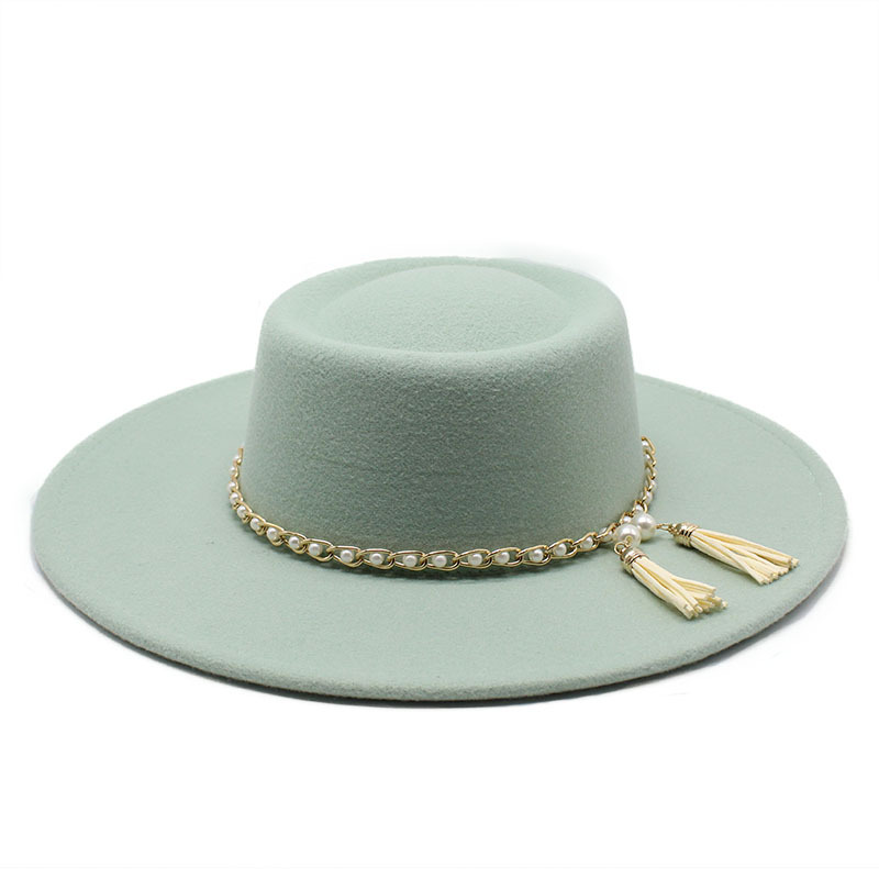 British Style Fashionable And  - Fedora Hat Wool reseña y precio