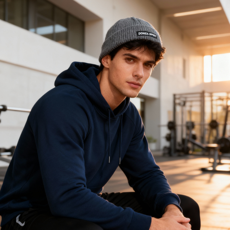 1pc Winter Warm Beanie for Men - Beanie Cuffed Knit reseña y precio